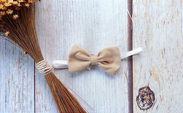 Gravata Borboleta - Cáqui