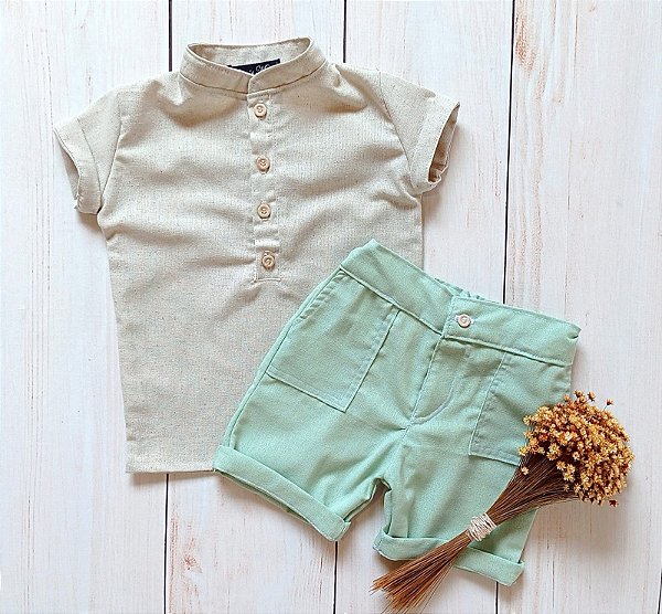 Look Rafa - Camisa Natural