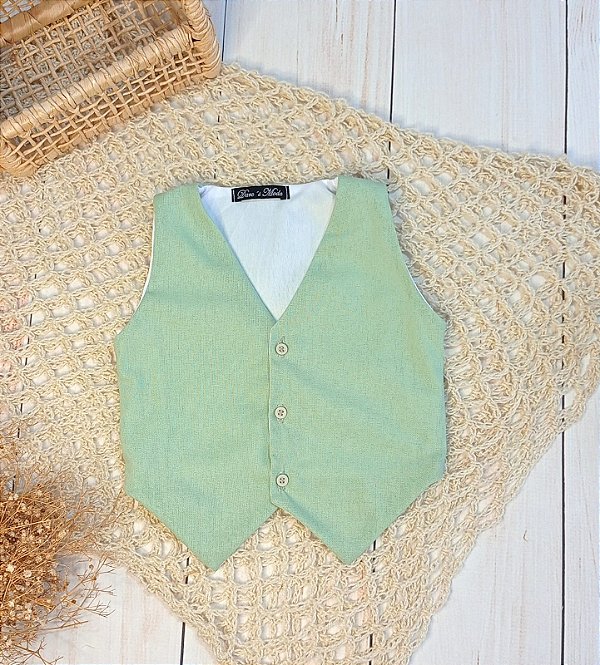 Colete Vicente - Verde menta