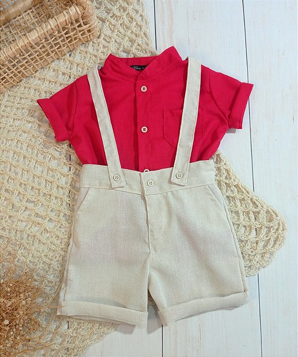 Look Samuel vermelho