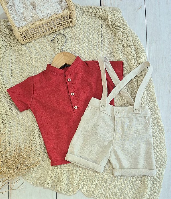 Look Matteo - Vermelho