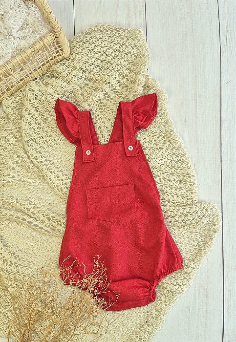 Romper Sophia - Vermelho