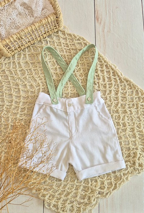 Bermuda Harry - Suspensórios verde menta