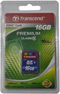 Cartão de Memória SDHC 16GB Classe 6 133x Transcend