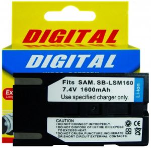 Bateria Compatível com Samsung SB-LSM160 (para filmadora SC-DC171, VP-D353, SC-D371 e outras)