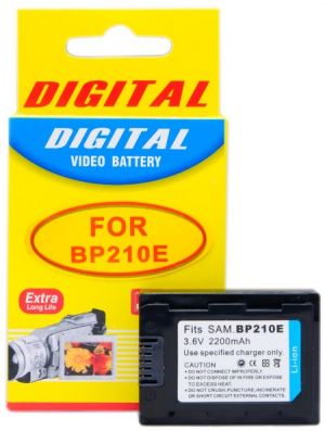 Bateria Compatível com Samsung IA-BP210E, IA-BP105R (p/ HMX-H200, H305, S10, S15, F54, F80, F90, F900 e outras)