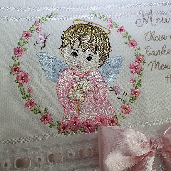 Toalha de batizado (personalizado)