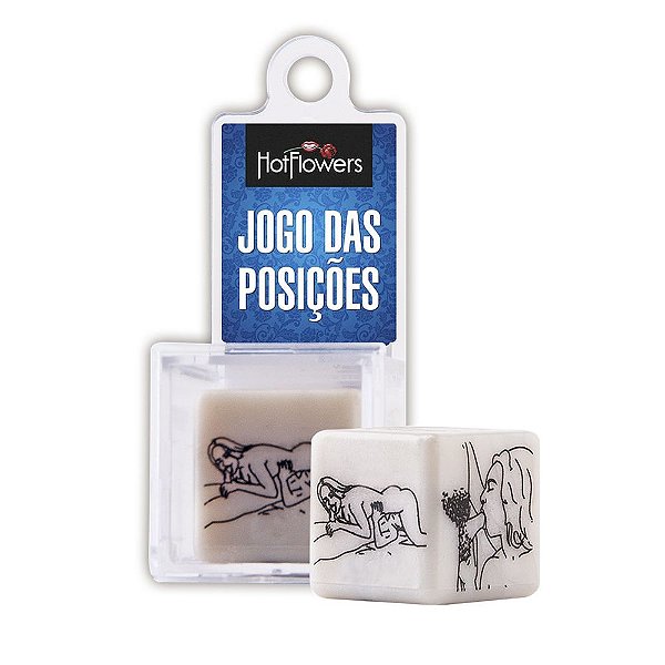 Jogo De Dados Das Posições Dado Erótico - Hot Flowers