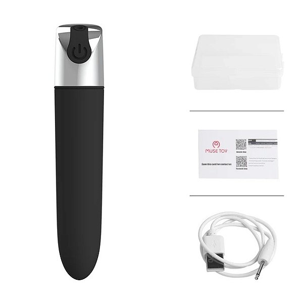 Be Bullet Dream "12modos#" Vibrador Estimulador Feminino preto