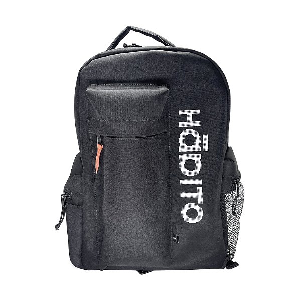 Mochila Hábito Micro Ponto Preta