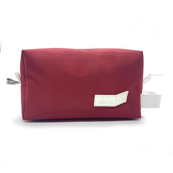 Necessaire Hábito Label Vermelha