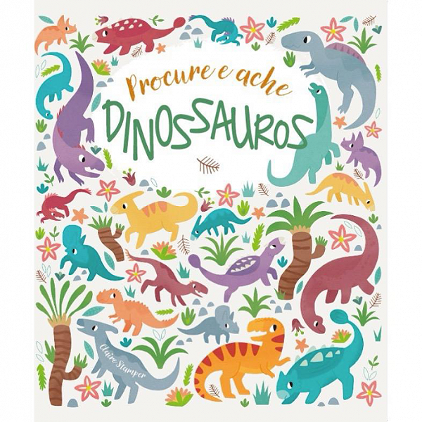 Livro Dinossauros Com Modelo para Montar Livro Educativo Infantil