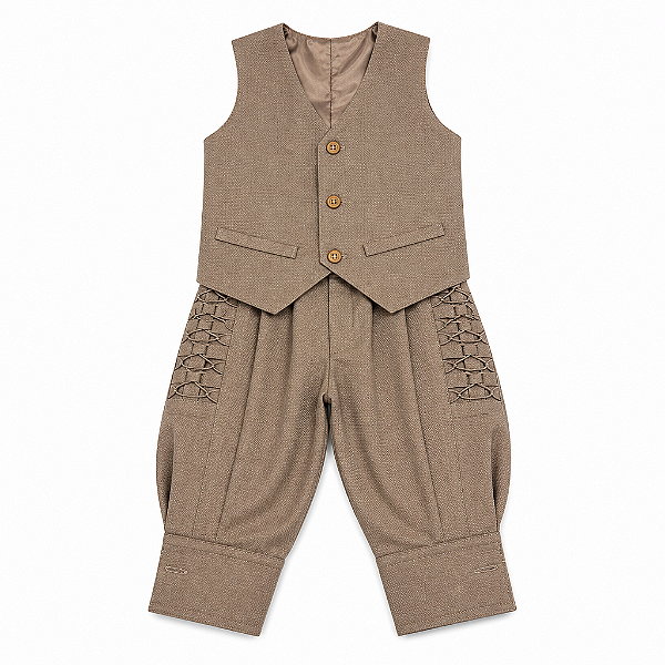 Conjunto Colete e Bombacha Infantil TAM 8