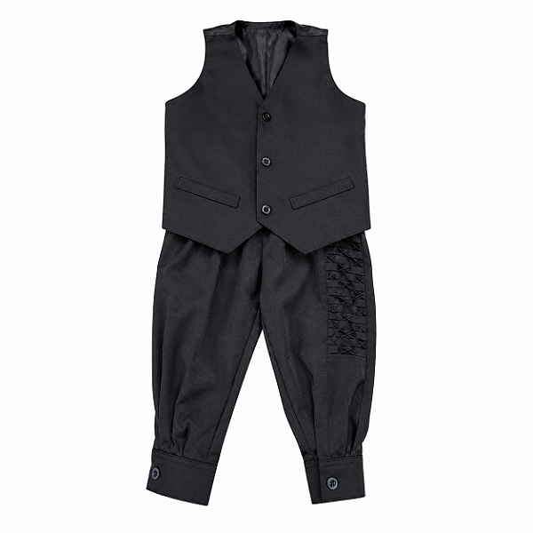 Conjunto Colete e Bombacha Infantil TAM 12