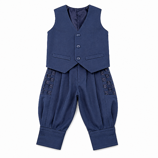 Conjunto Colete e Bombacha Infantil TAM 16