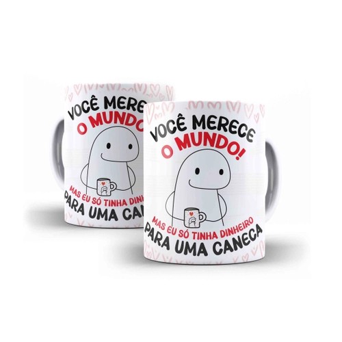 Caneca Porcelana Pessoas Como Você São Raras 360 ML - Mundo do Estudante