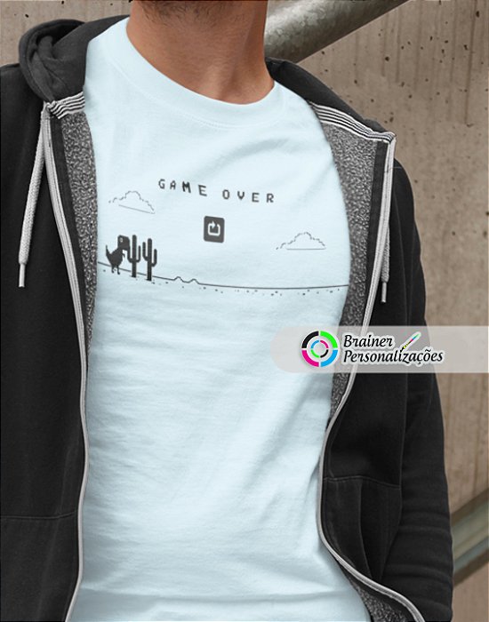 Camisa Dinossauro Google