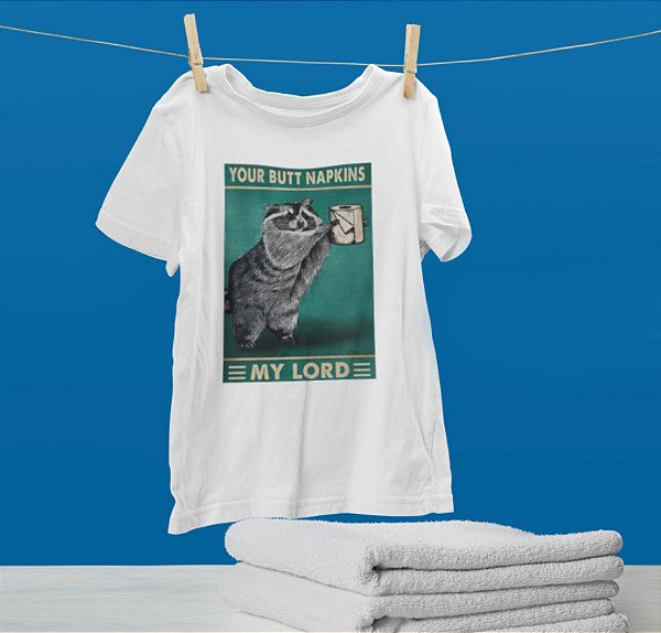 Camisa Seus Guardanapos de Bunda