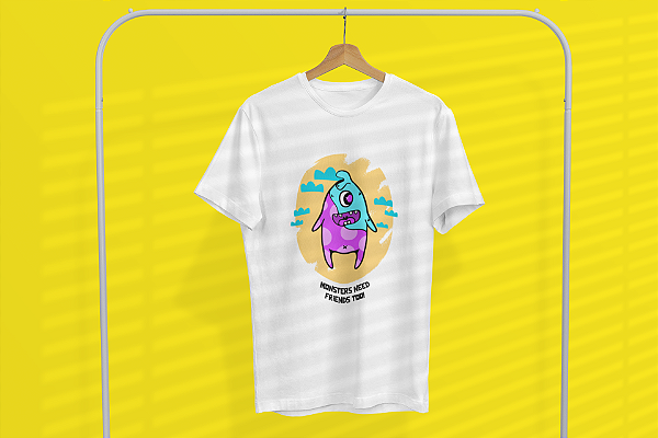 Camisa  Moonster Need Friends Top