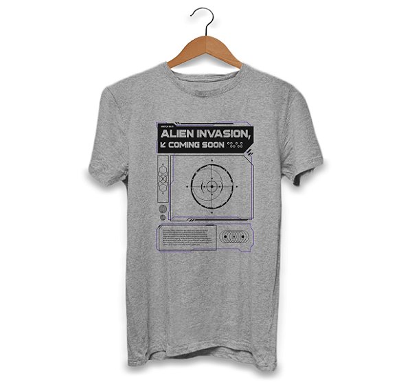 Camisa Alien Invasion