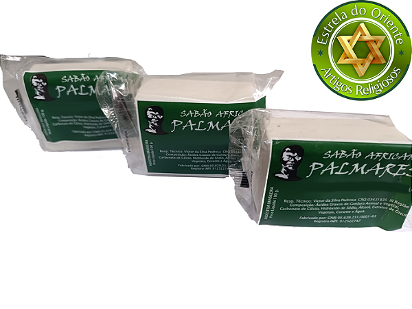 Sabão da Costa Africano Branco 100g