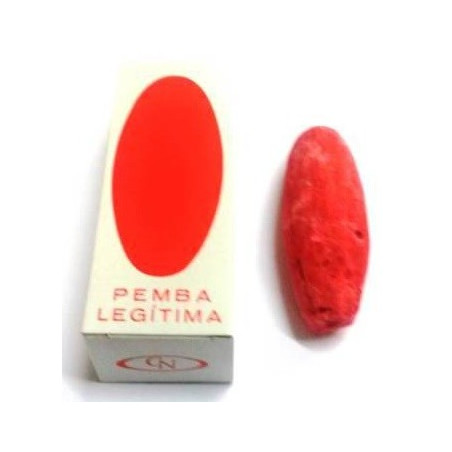 Pemba Vermelha na Caixa Giz Para Riscar Pontos Ritual Umbanda Candomblé