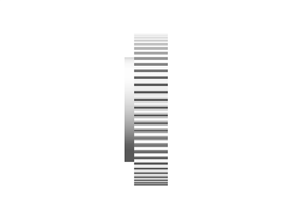 POLIA IND. T5 72 DENTES PARA CORREIA DE 16MM TIPO 6 EM ALUMÍNIO