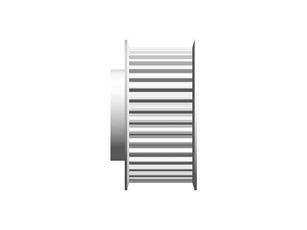 POLIA IND. T5 36 DENTES PARA CORREIA DE 25MM TIPO 6F EM ALUMÍNIO ✅