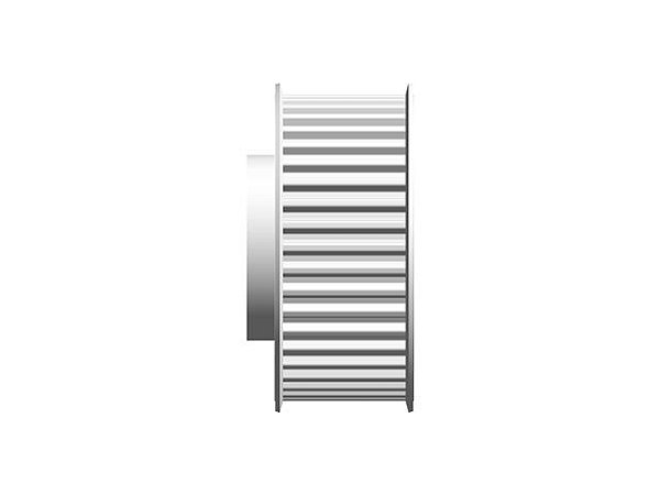 POLIA IND. T5 44 DENTES PARA CORREIA DE 25MM TIPO 6F EM ALUMÍNIO