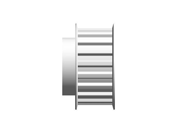 POLIA IND. T10 19 DENTES PARA CORREIA DE 25MM TIPO 6F EM ALUMÍNIO ✅