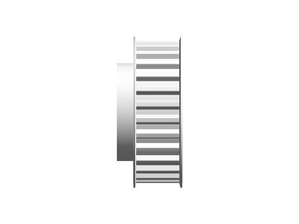 POLIA IND. T10 28 DENTES PARA CORREIA DE 25MM TIPO 6F EM ALUMÍNIO ✅