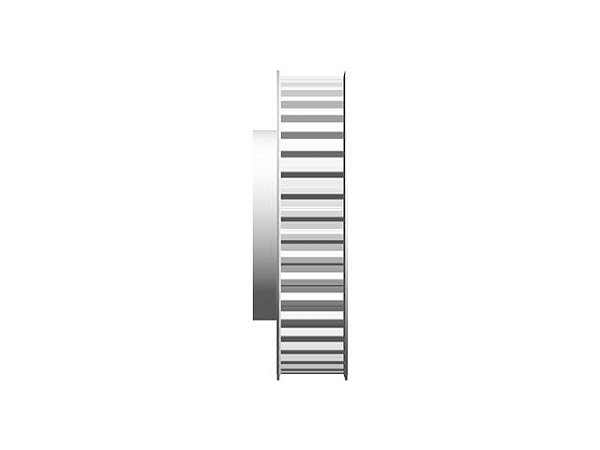 POLIA IND. T10 40 DENTES PARA CORREIA DE 25MM TIPO 6F EM ALUMÍNIO ✅