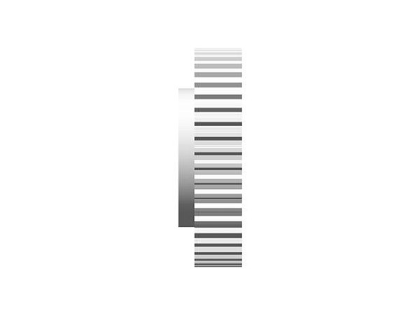 POLIA IND. T10 44 DENTES PARA CORREIA DE 25MM TIPO 6 EM ALUMÍNIO ✅