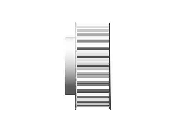 POLIA IND. T10 27 DENTES PARA CORREIA DE 32MM TIPO 6F EM ALUMÍNIO