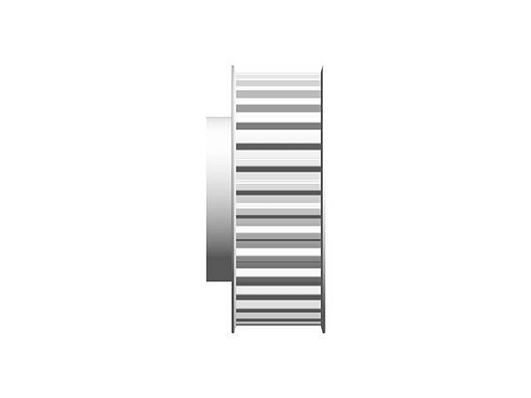 POLIA IND. T10 32 DENTES PARA CORREIA DE 32MM TIPO 6F EM ALUMÍNIO ✅