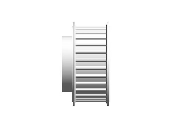 POLIA IND. AT5 28 DENTES PARA CORREIA DE 16MM TIPO 6F EM ALUMÍNIO