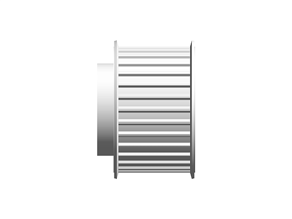 POLIA IND. AT5 30 DENTES PARA CORREIA DE 25MM TIPO 6 EM ALUMÍNIO