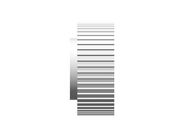POLIA IND. AT5 48 DENTES PARA CORREIA DE 25MM TIPO 6 EM ALUMÍNIO