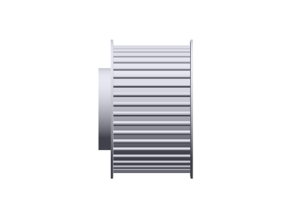 POLIA IND. AT5 40 DENTES PARA CORREIA DE 32MM TIPO 6F EM ALUMÍNIO