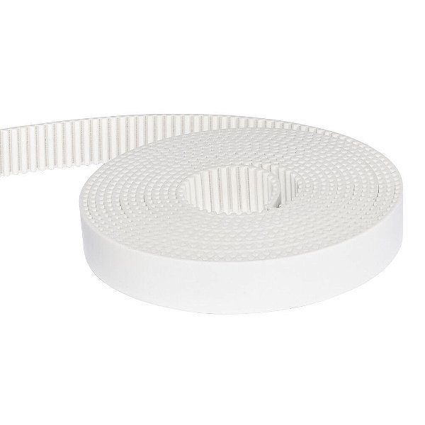 Correia 10mm Perfil 3M Aberta PU com Malha de Aço - Metro