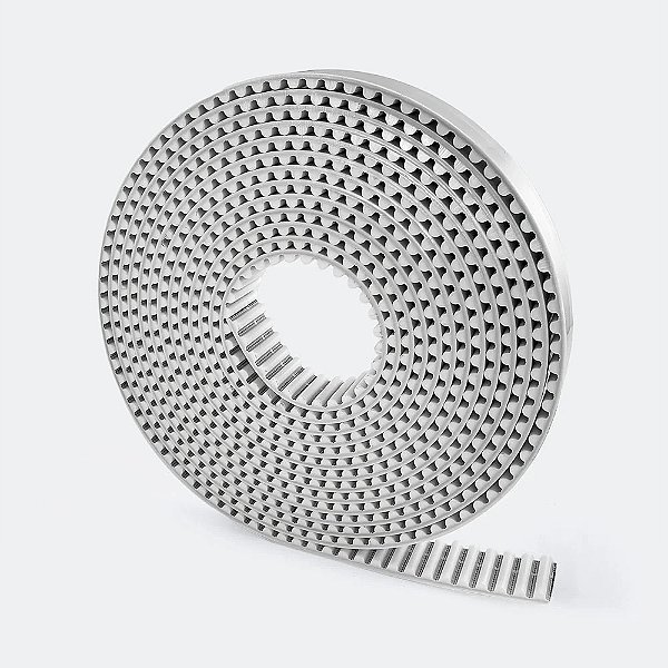 Correia 7mm Perfil 3M Aberta PU com Malha de Aço - Metro