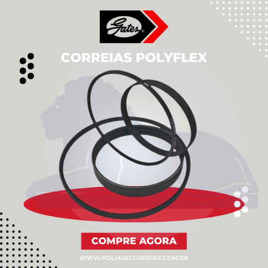 Correia Industrial Gates Polyflex 11M-1550 – Alta Performance