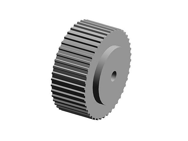 POLIA 44 DENTES AT10 50MM TIPO 6 EM ALUMÍNIO ✅