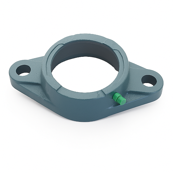 Mancal Flange Oval Termoplástico PPL 209 (2 Furos)