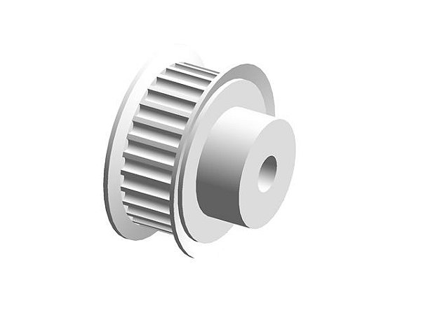 POLIA IND. ROYAL 28 DENTES 3M 9MM TIPO 6F AL