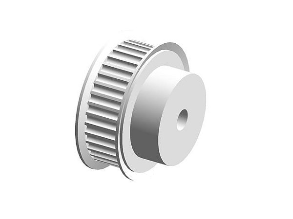 POLIA IND. ROYAL 36 DENTES 3M 9MM TIPO 6F AL ✅