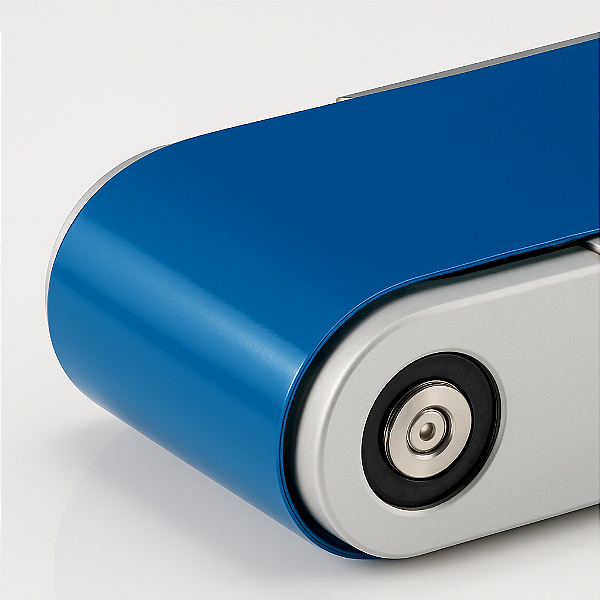 Correia PU Azul 2 Lonas Antiestática Lisa | Medidas Sob Consulta