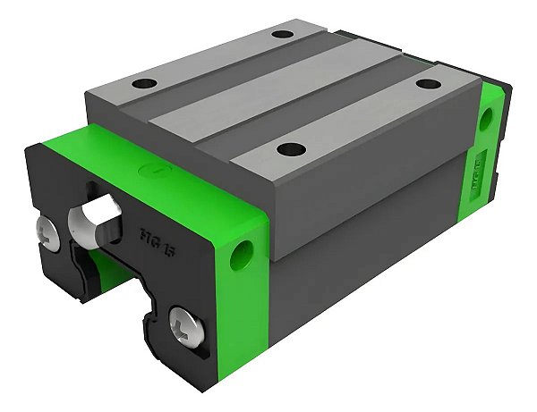 Patim Linear HGH-CA 30mm Sem Aba | Compatível com Guia Linear 30mm HGH 30