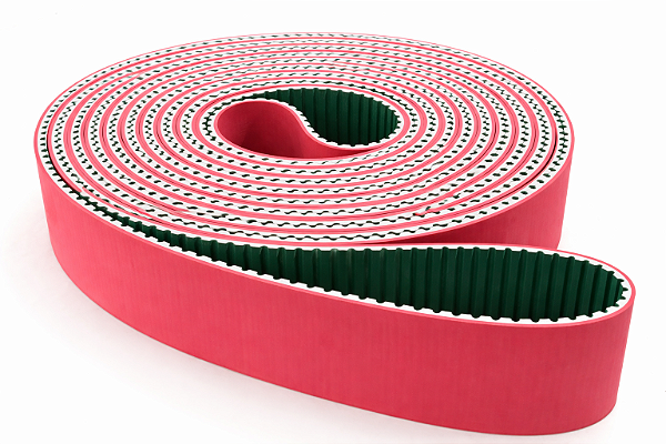 Correia Sincronizadora de Dobra em Linatex – Aplicação Industrial