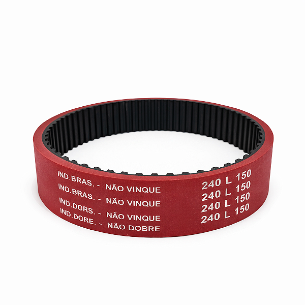 Correia 240L 150 CRV8-UN 10mm Vermelha - Tracionadora Universal